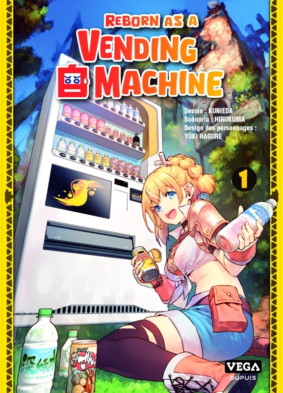 Reborn as a vending machine - Tome 1 - Hiru Kuma Hiru Kuma, KUNIEDA KUNIEDA, Hiru Kuma , Kunieda - VEGA DUPUIS Reborn as a vending machine - Tome 1 - Hiru Kuma Hiru Kuma, KUNIEDA KUNIEDA, Hiru Kuma , Kunieda - VEGA DUPUIS