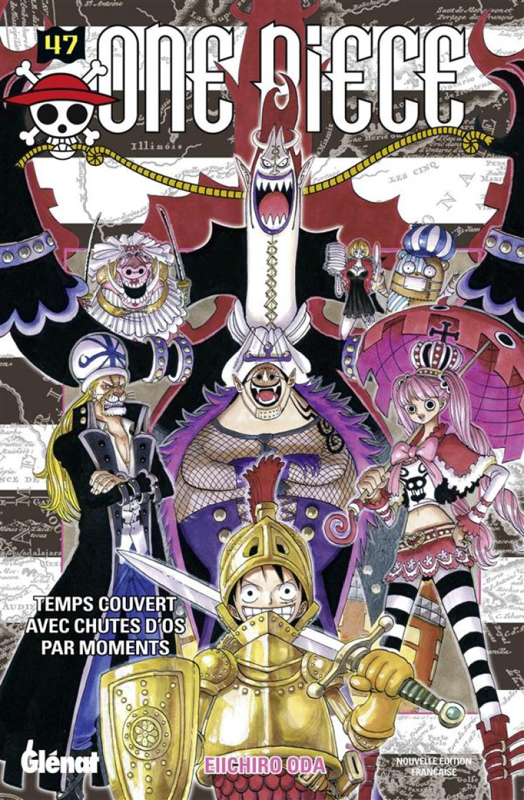 ONE PIECE - EDITION ORIGINALE - TOME 47 - TEMPS COUVERT AVEC CHUTES D'OS PAR MOMENTS - ODA EIICHIRO - Glénat