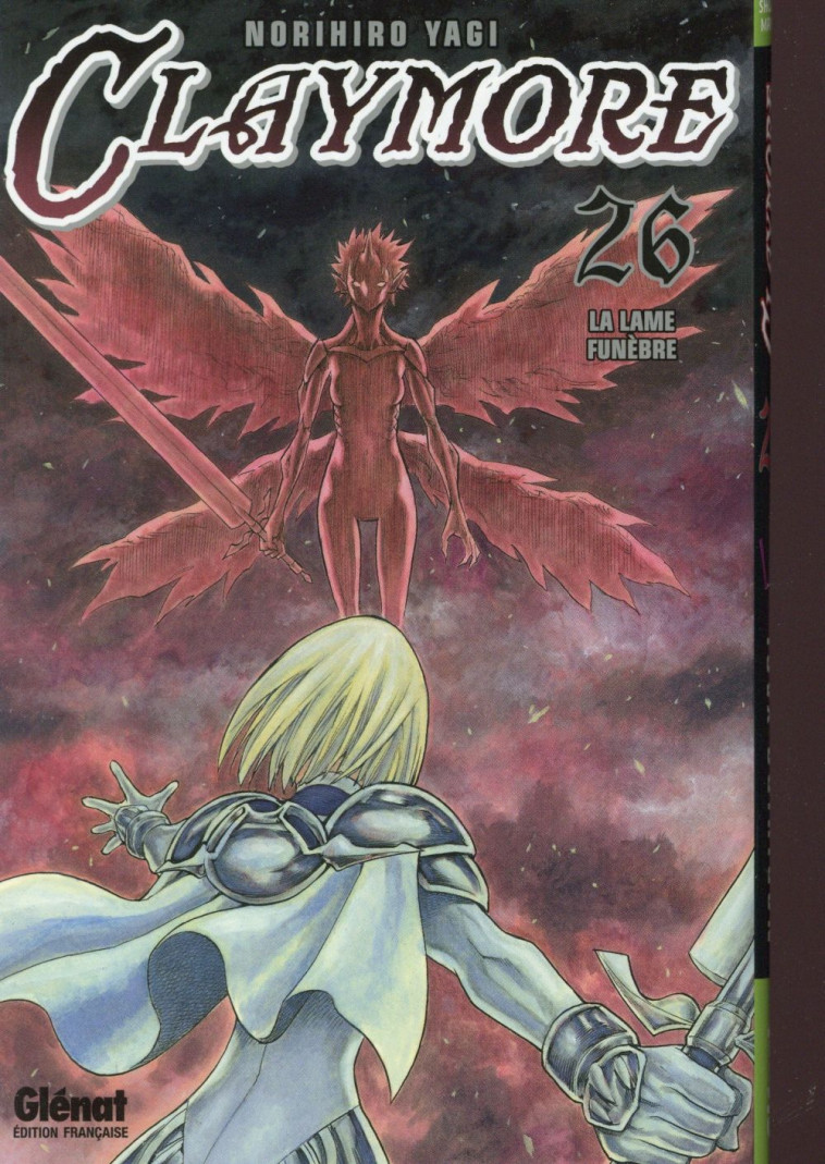 CLAYMORE - TOME 26 - LA LAME FUNEBRE - YAGI NORIHIRO - Glénat