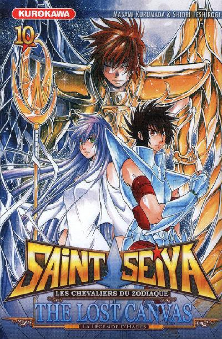 SAINT SEIYA - THE LOST CANVAS - LA LEGENDE D'HADES - TOME 10 - VOL10 - KURUMADA/TESHIROGI - KUROKAWA