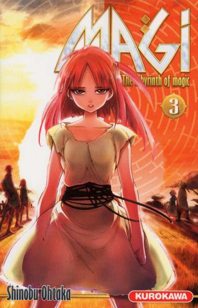 MAGI - THE LABYRINTH OF MAGIC - TOME 3 - VOL03 - OHTAKA SHINOBU - KUROKAWA