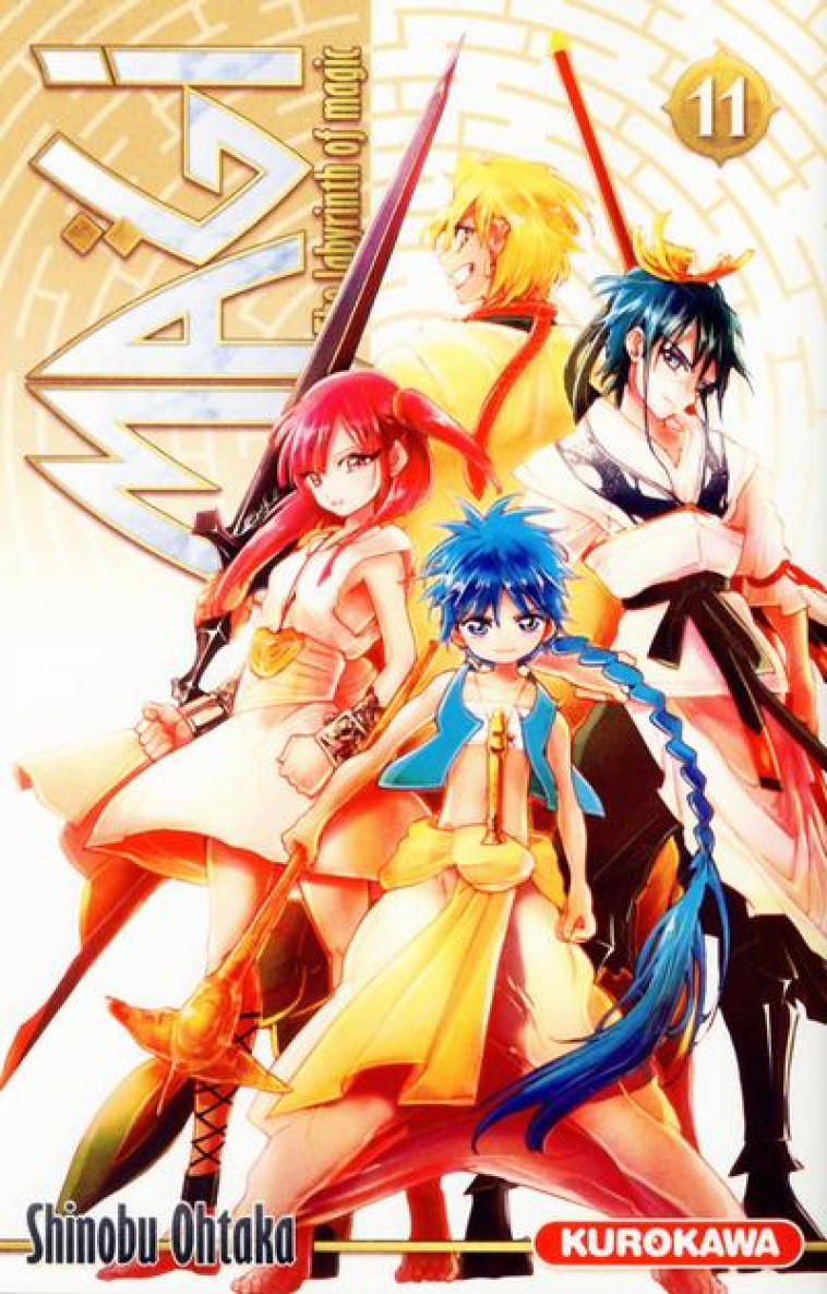 MAGI - THE LABYRINTH OF MAGIC - TOME 11 - VOL11 - OHTAKA SHINOBU - Kurokawa