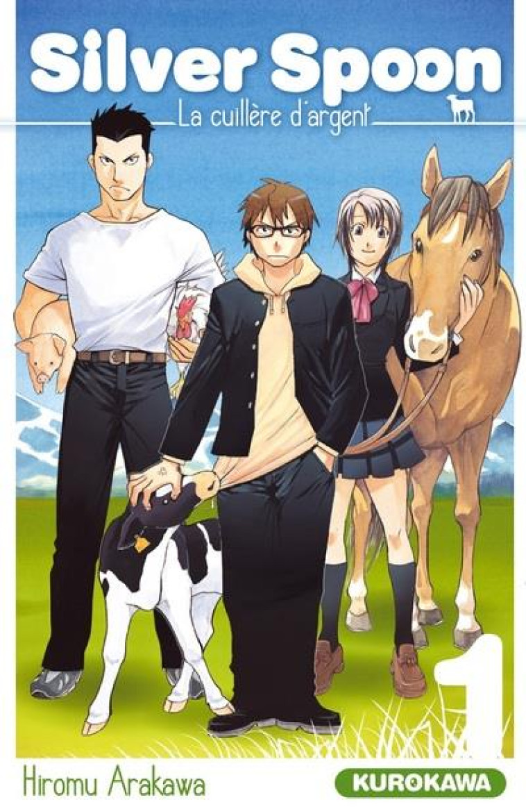 SILVER SPOON - TOME 1 - VOL01 - ARAKAWA HIROMU - Kurokawa