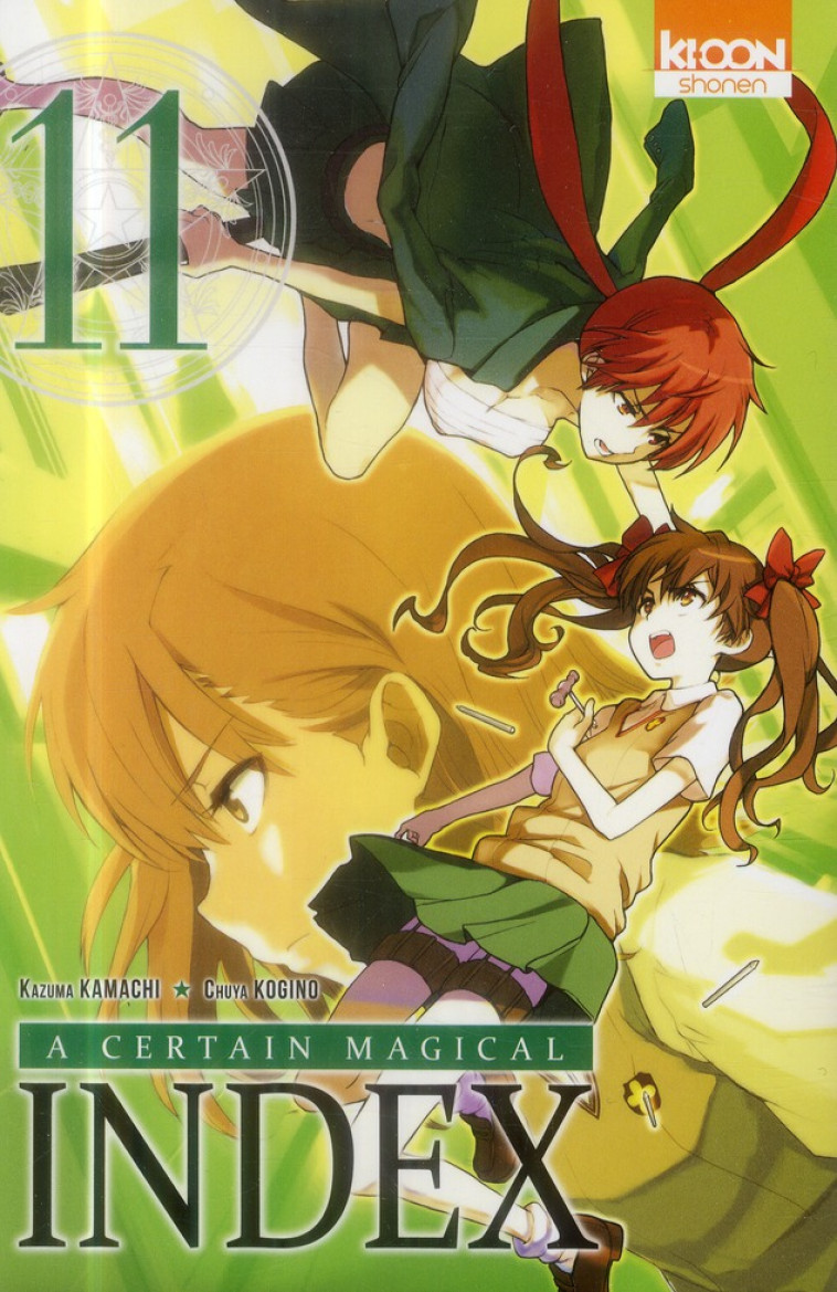 A CERTAIN MAGICAL INDEX T11 - VOL11 - KAMACHI/KOGINO - Ki-oon