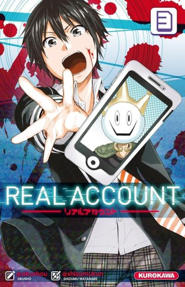 REAL ACCOUNT - TOME 3 - VOL03 - WATANABE SHIZUMU - KUROKAWA