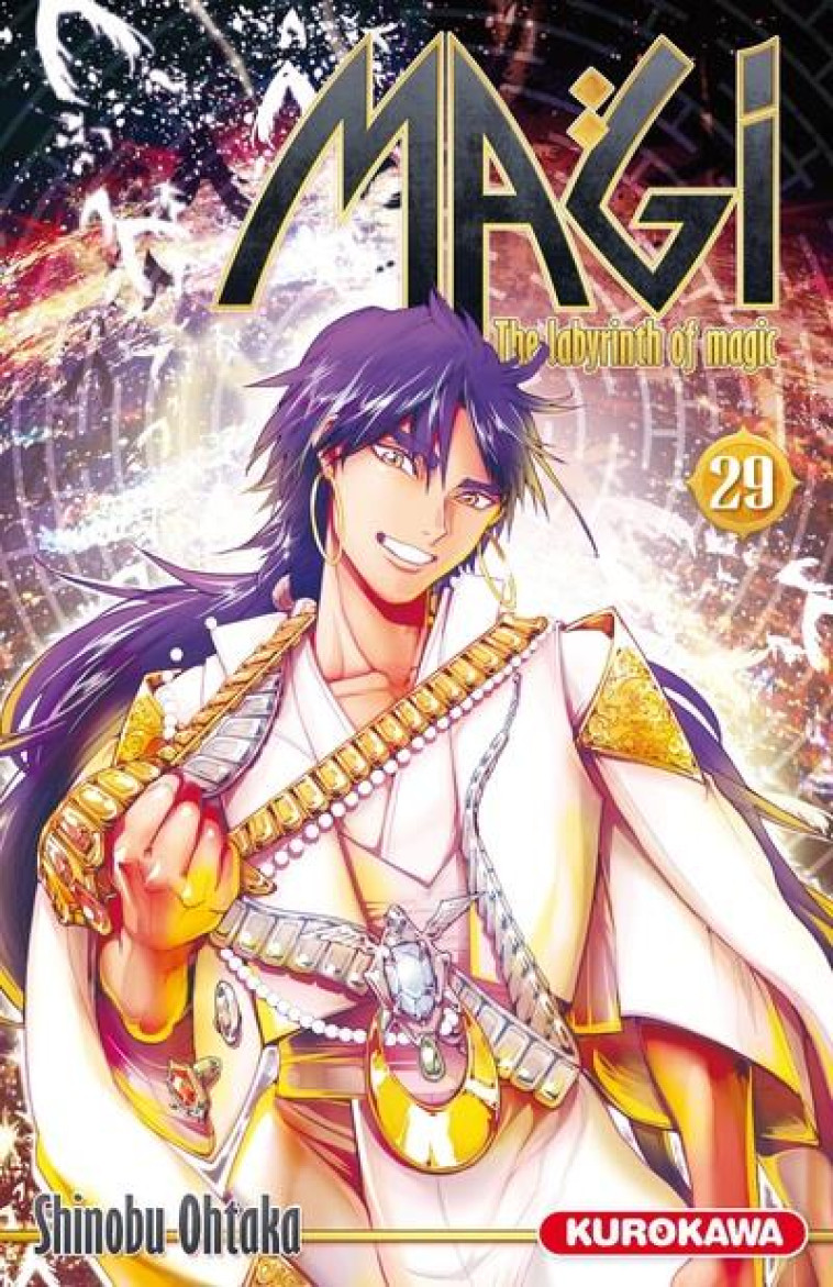 MAGI - THE LABYRINTH OF MAGIC - TOME 29 - VOL29 - OHTAKA SHINOBU - KUROKAWA