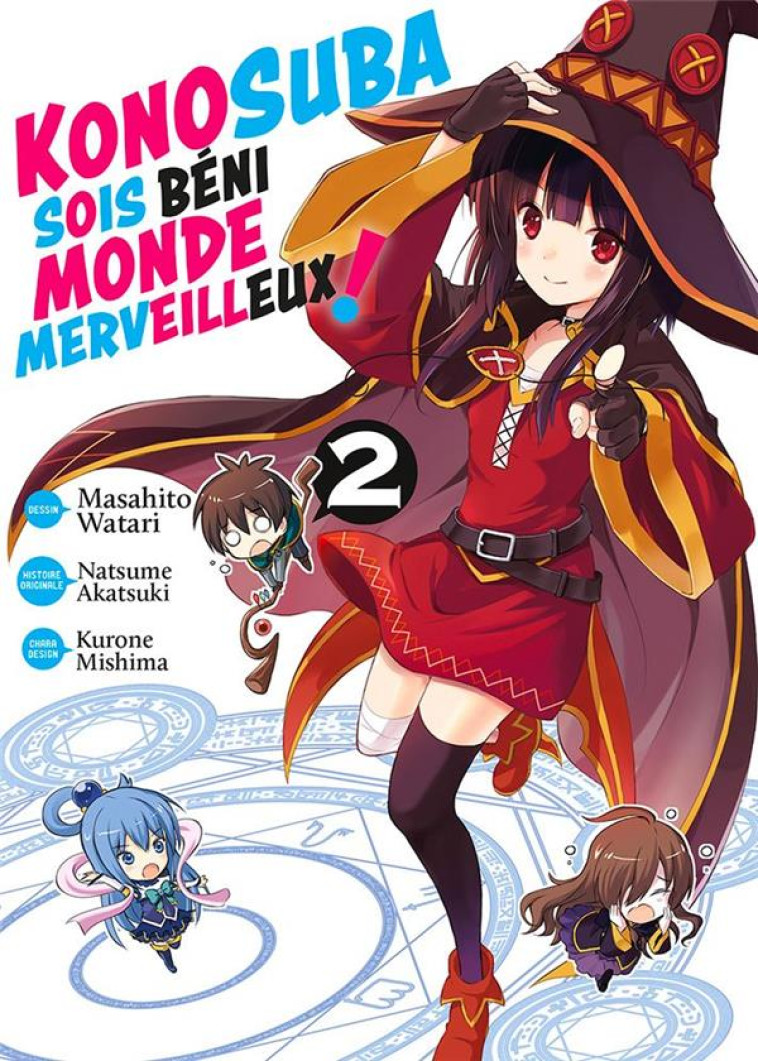 KONOSUBA : SOIS BENI MONDE MERVEILLEUX ! - TOME 2 - MASAHITO/NATSUME - DG-EXODIF