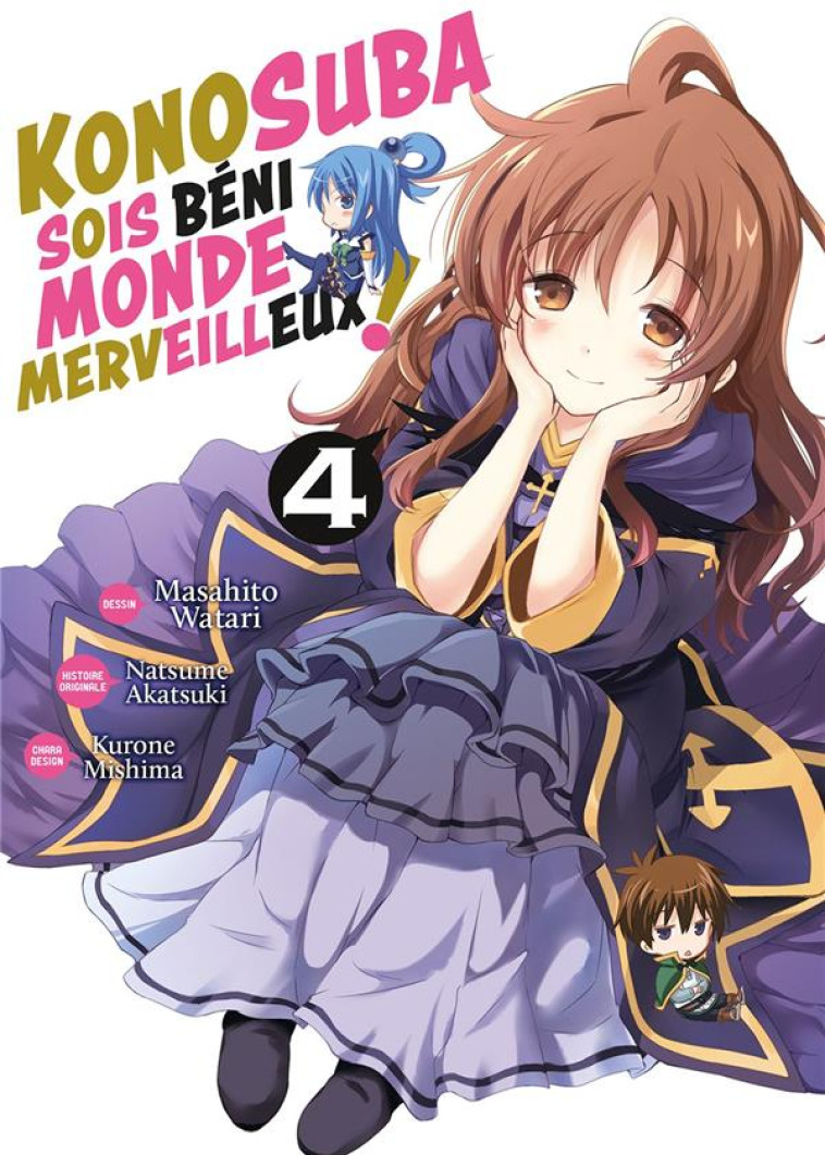 KONOSUBA : SOIS BENI MONDE MERVEILLEUX ! - TOME 4 - MASAHITO/NATSUME - DG-EXODIF