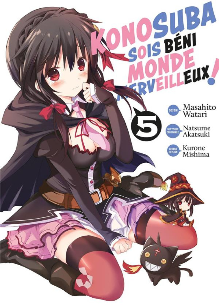 KONOSUBA: SOIT BENI MONDE MERVEILLEUX ! - TOME 5 - NATSUME AKATSUKI - DG-EXODIF