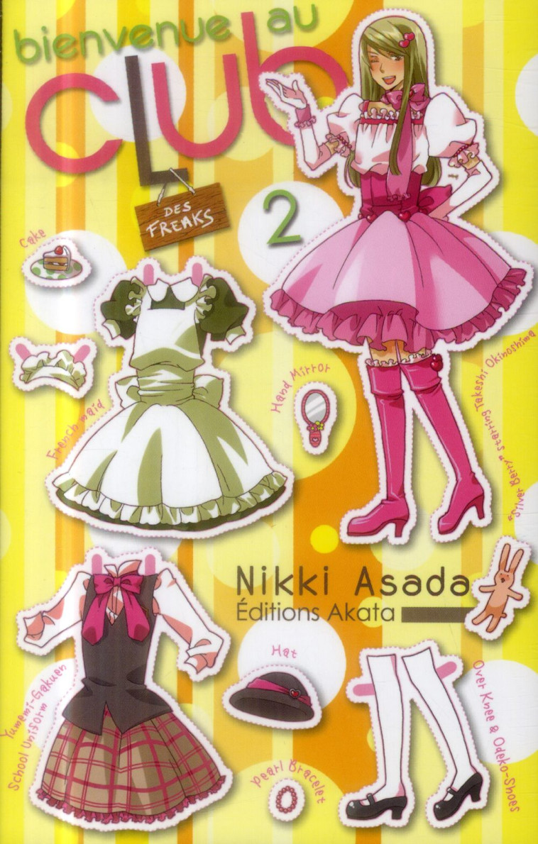 BIENVENUE AU CLUB - TOME 2 - VOL02 - ASADA NIKKI - Editions Akata