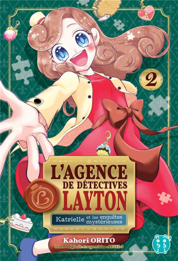 L'AGENCE DE DETECTIVES LAYTON T02 - KATRIELLE ET LES ENQUETES MYSTERIEUSES - ORITO KAHORI - NOBI NOBI