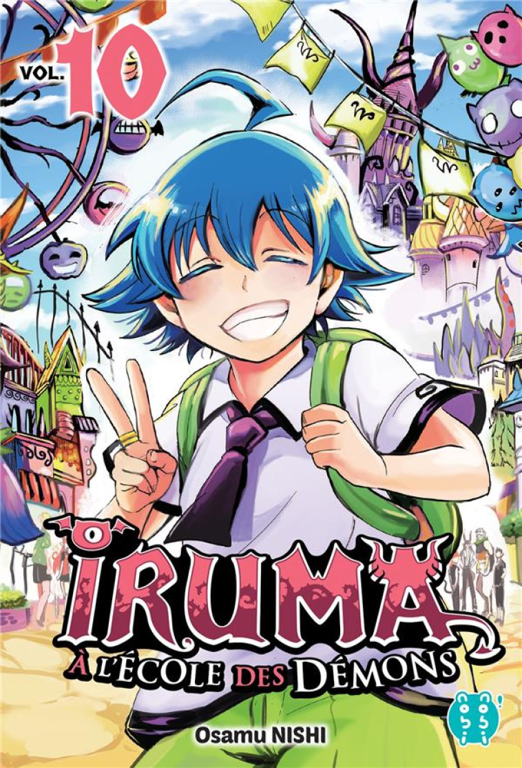 IRUMA A L'ECOLE DES DEMONS T10 - NISHI OSAMU - NOBI NOBI