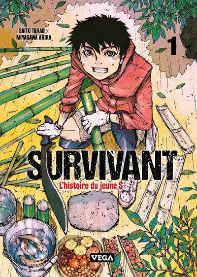 SURVIVANT, L HISTOIRE DU JEUNE S. - TOME 1 - SAITO TAKAO - VEGA MANGA