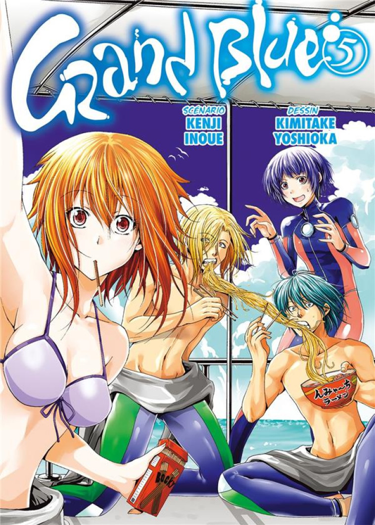 GRAND BLUE - TOME 5 - INOUE KENJI - MEIAN