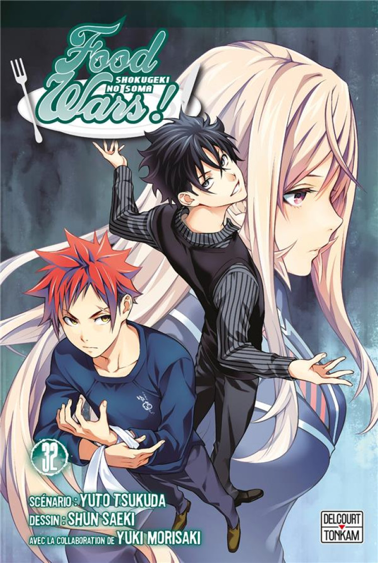 FOOD WARS ! T32 - TSUKUDA/SAEKI - DELCOURT