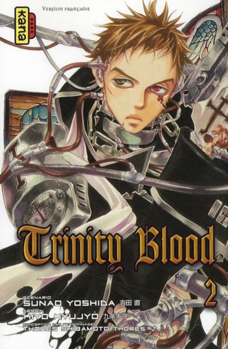 TRINITY BLOOD - TOME 2 - KIYO KYUJO - DARGAUD