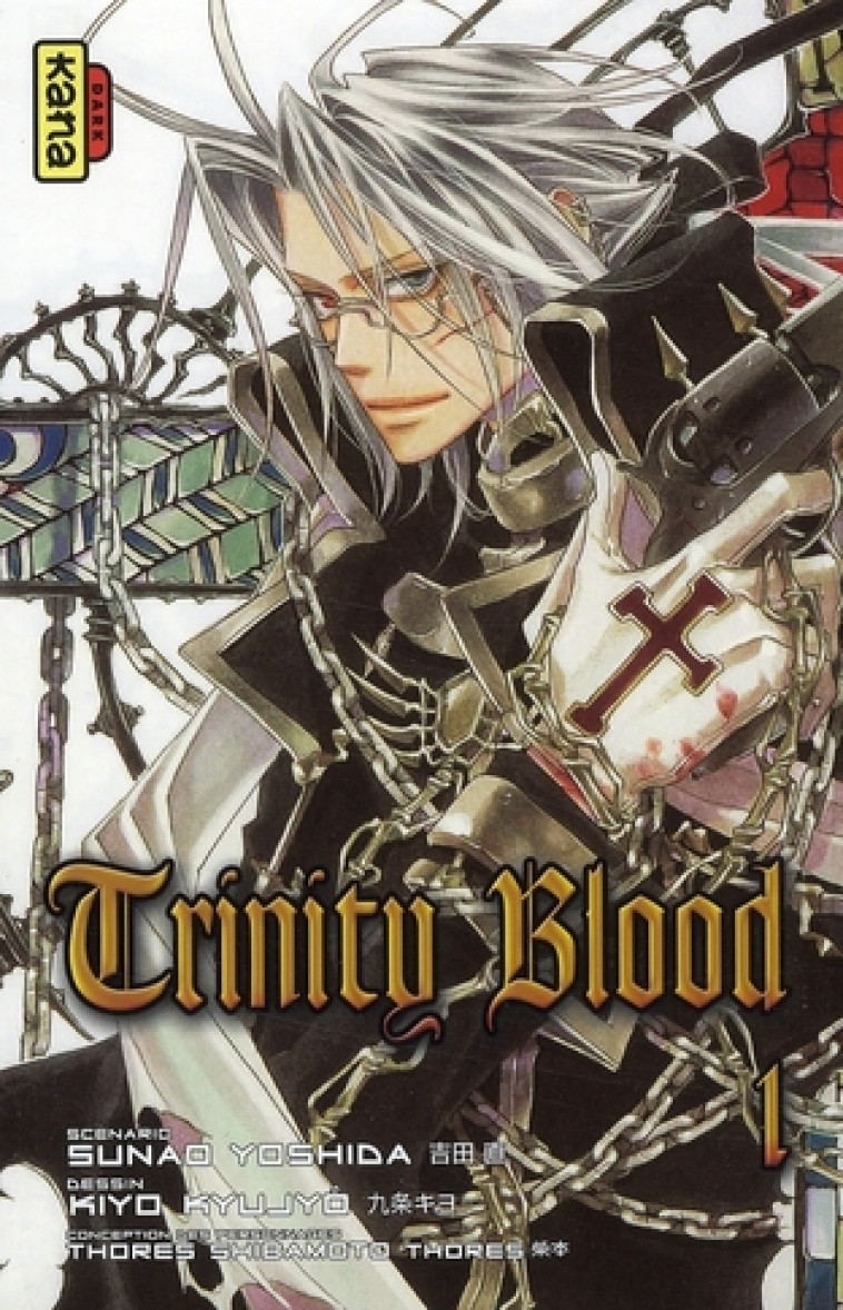 TRINITY BLOOD - TOME 1 - KIYO KYUJO - DARGAUD