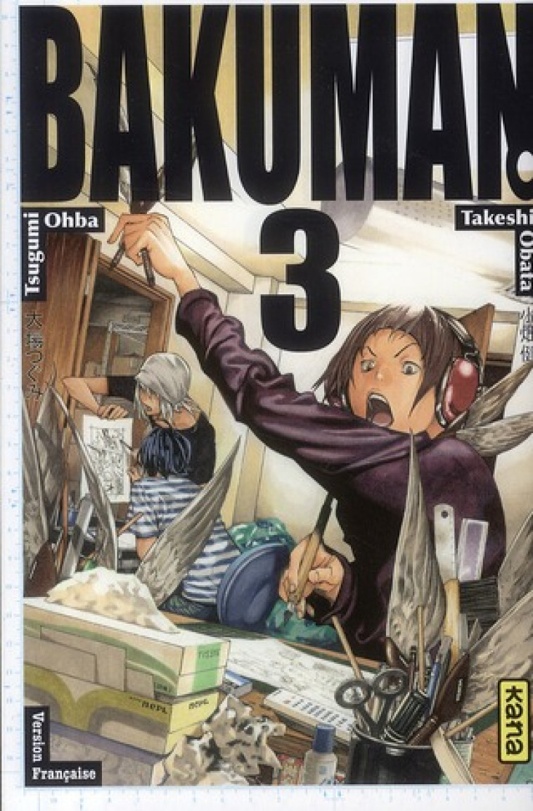 BAKUMAN - TOME 3 - TAKESHI OBATA - DARGAUD