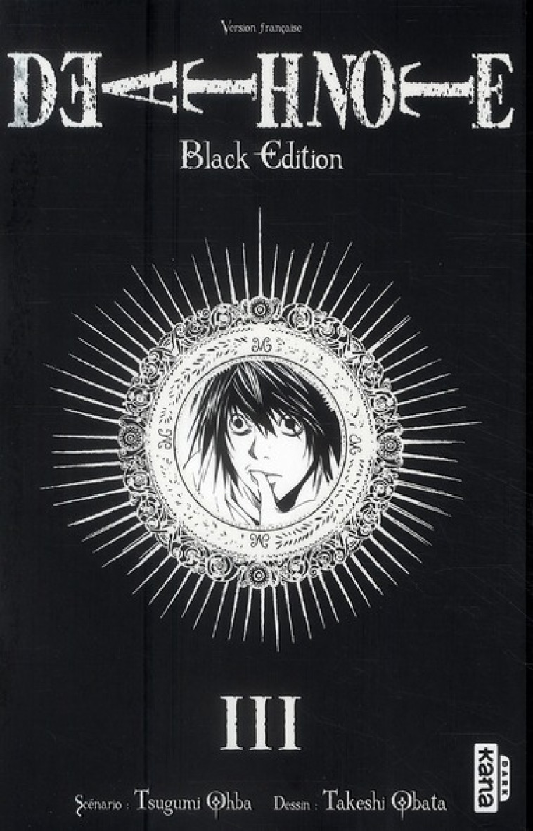 DEATH NOTE - BLACK EDITION - TOME 3 - TSUGUMI OHBA - DARGAUD