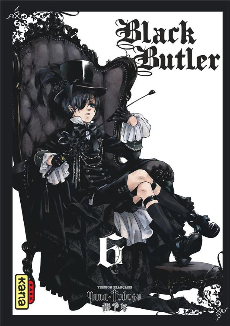 BLACK BUTLER - TOME 6 - YANA TOBOSO - DARGAUD