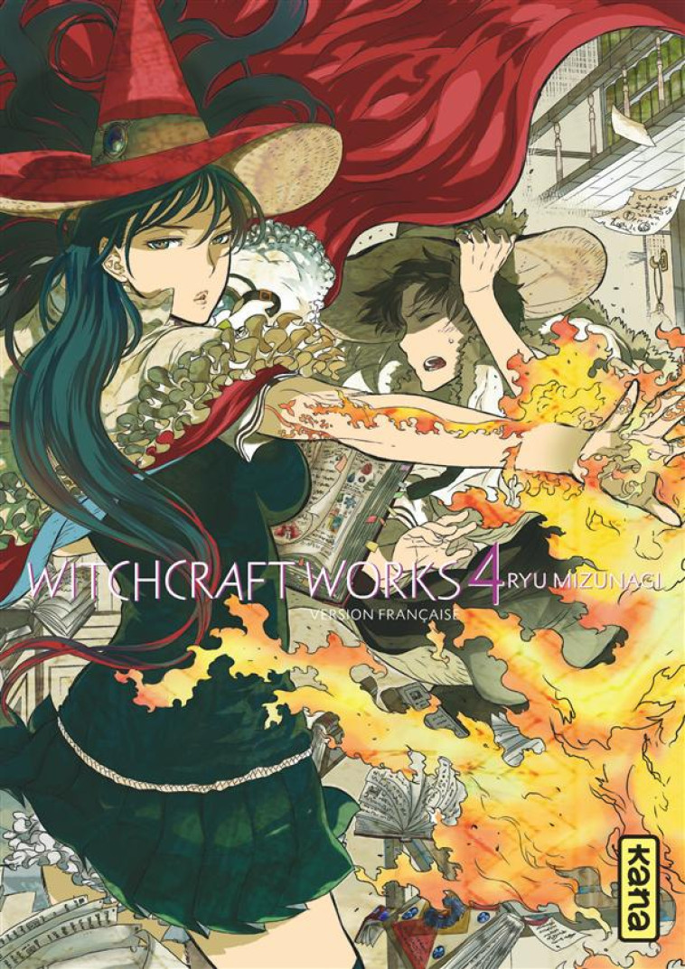 WITCHCRAFT WORKS - TOME 4 - RYU MIZUNAGI - Kana