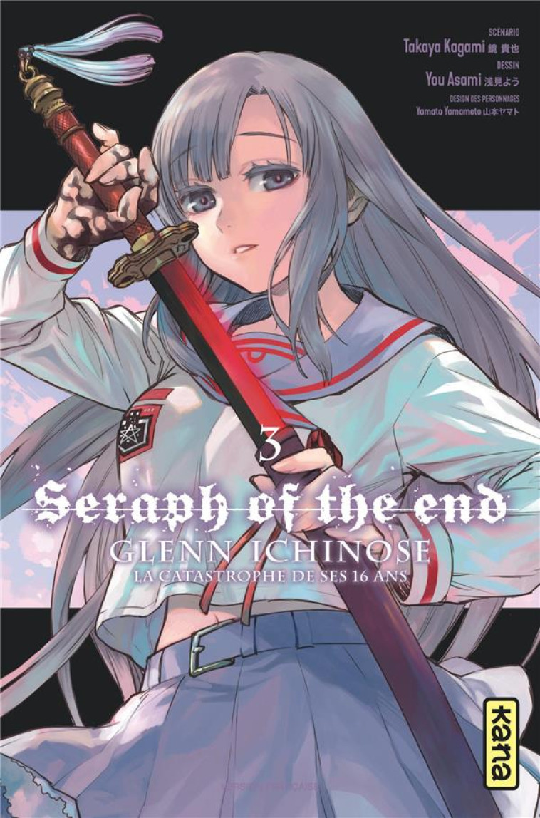 SERAPH OF THE END - GLENN ICHINOSE - TOME 3 - YOU ASAMI - DARGAUD