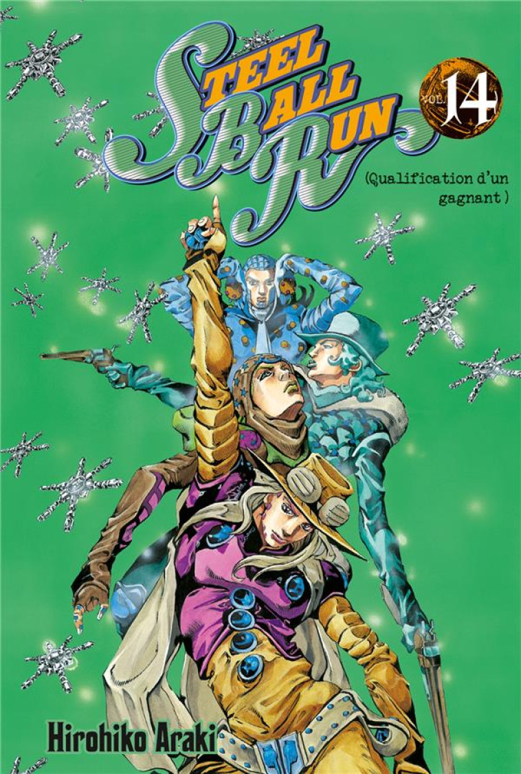 JOJO'S - STEEL BALL RUN T14 - ARAKI-H - Delcourt