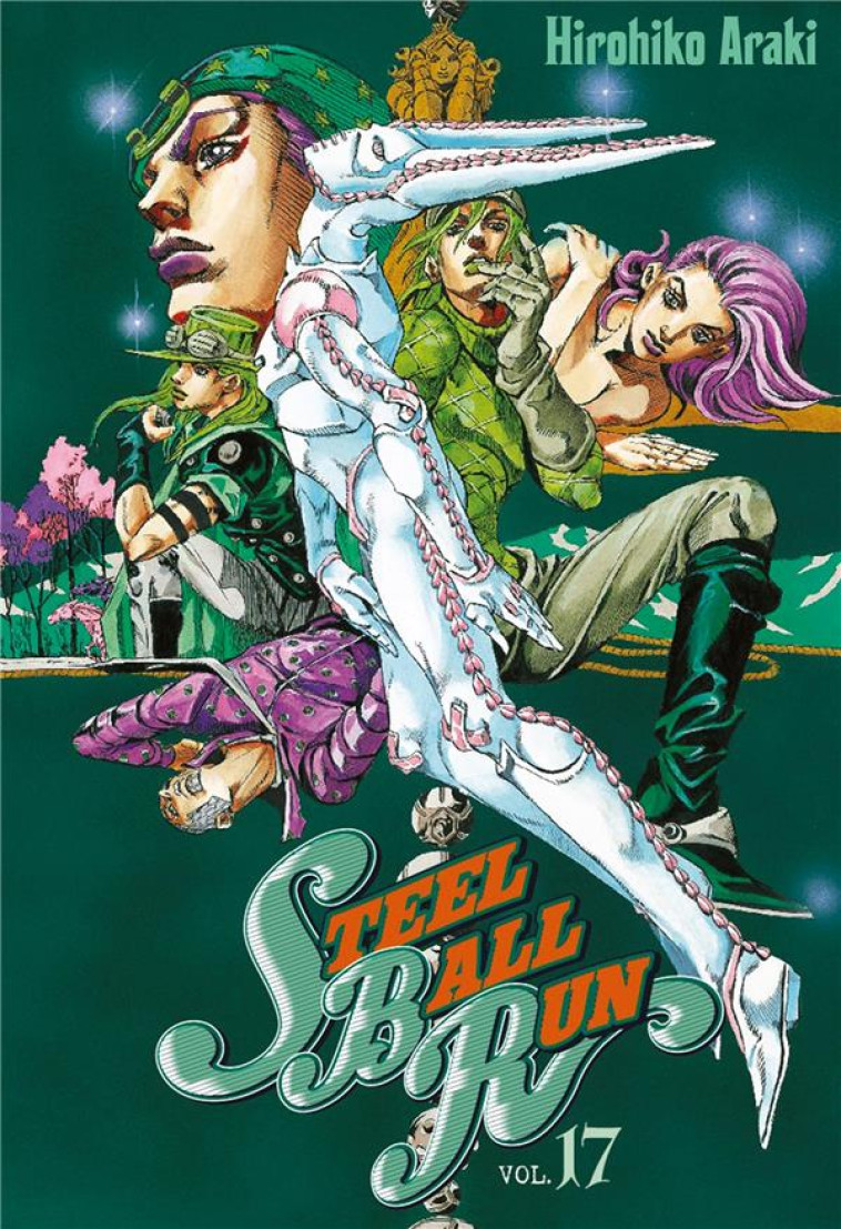 JOJO'S - STEEL BALL RUN T17 - ARAKI HIROHIKO - Delcourt