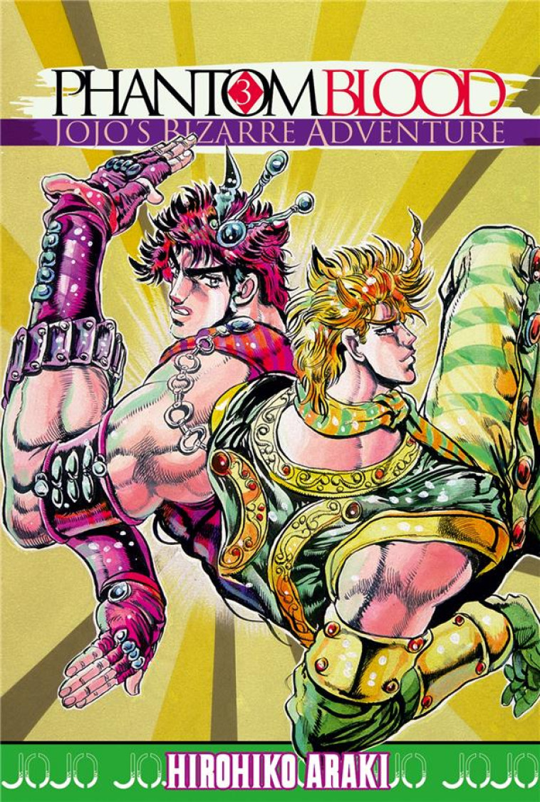 JOJO'S - PHANTOM BLOOD T03 - ARAKI HIROHIKO - Delcourt