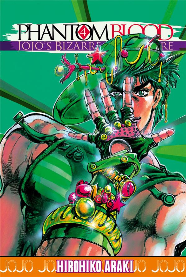 JOJO'S - PHANTOM BLOOD T04 - ARAKI HIROHIKO - Delcourt