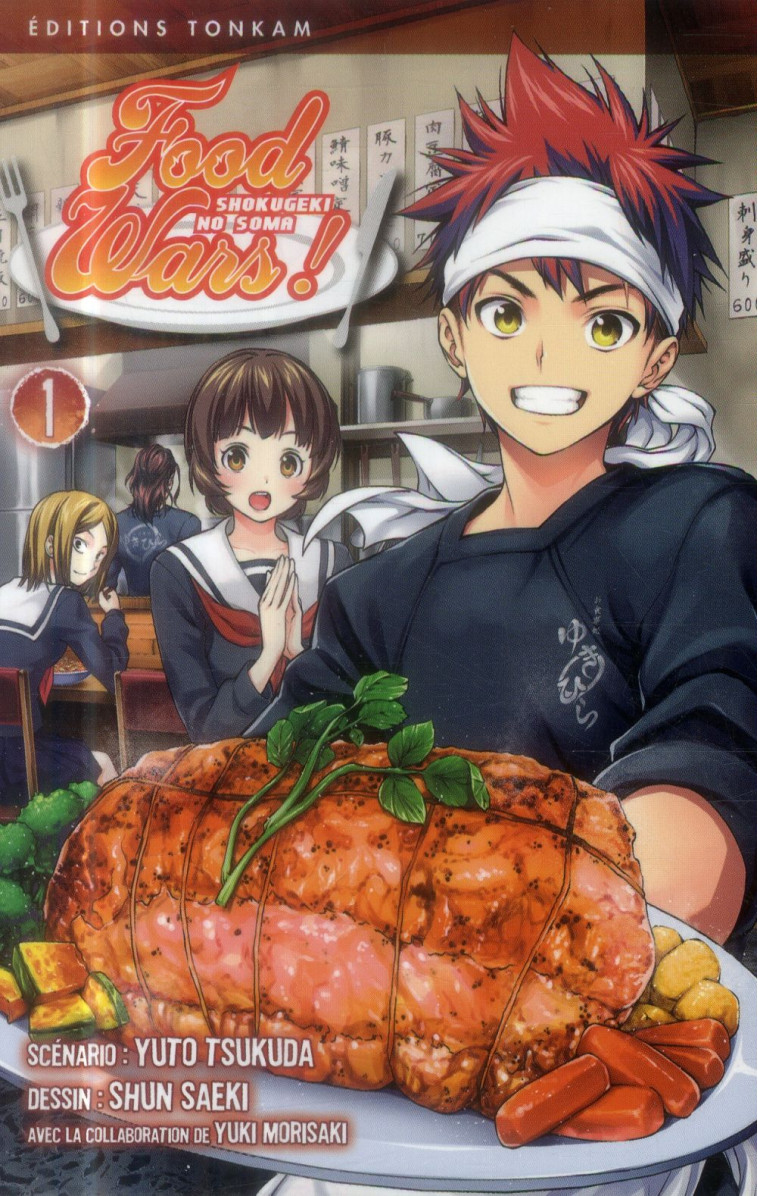 FOOD WARS ! T01 - TSUKUDA/SAEKI - Delcourt