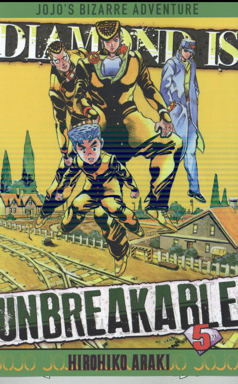 JOJO'S - DIAMOND IS UNBREAKABLE T05 - ARAKI HIROHIKO - Delcourt