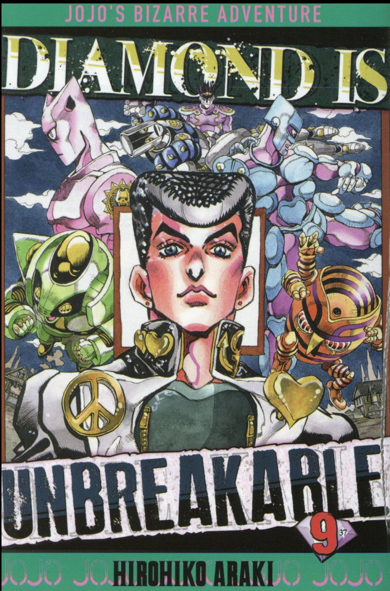 JOJO'S - DIAMOND IS UNBREAKABLE T09 - ARAKI HIROHIKO - Delcourt