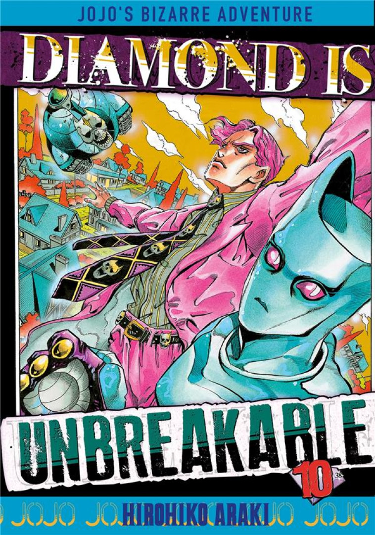 JOJO'S - DIAMOND IS UNBREAKABLE T10 - ARAKI HIROHIKO - Delcourt