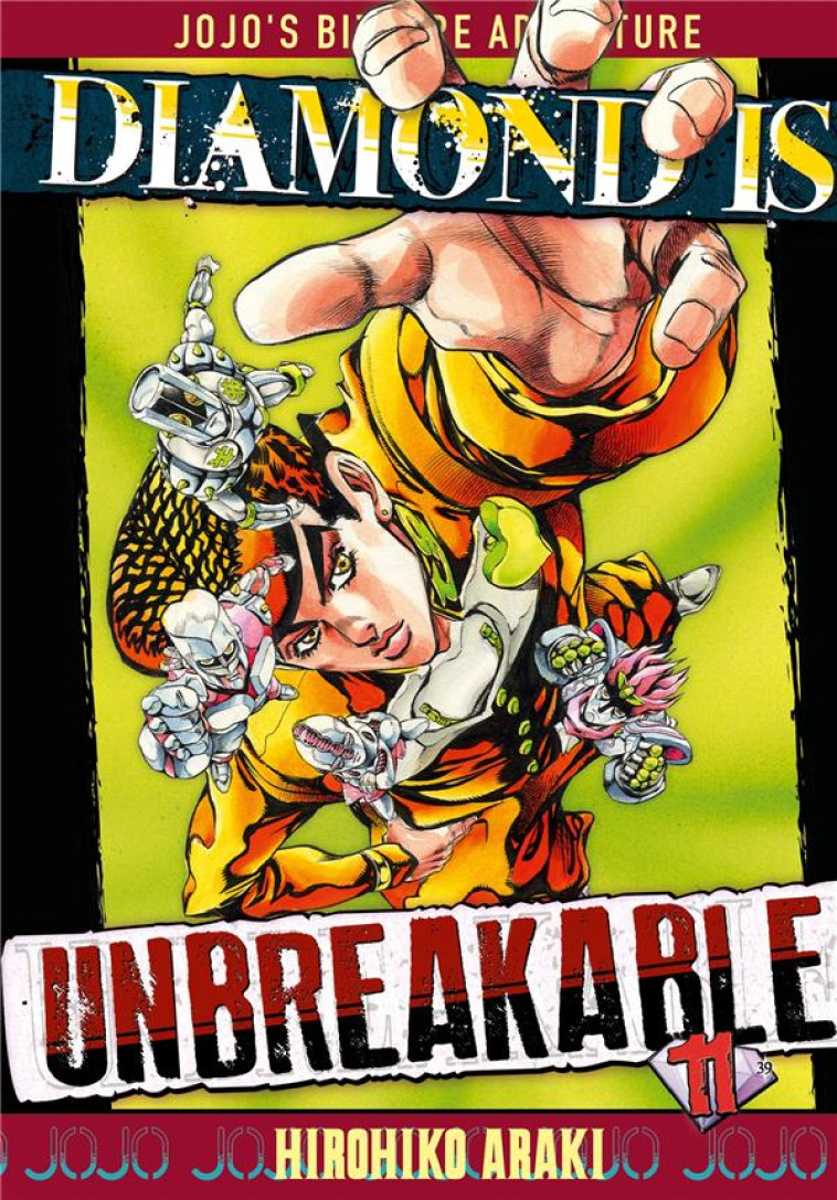 JOJO'S - DIAMOND IS UNBREAKABLE T11 - ARAKI HIROHIKO - Delcourt