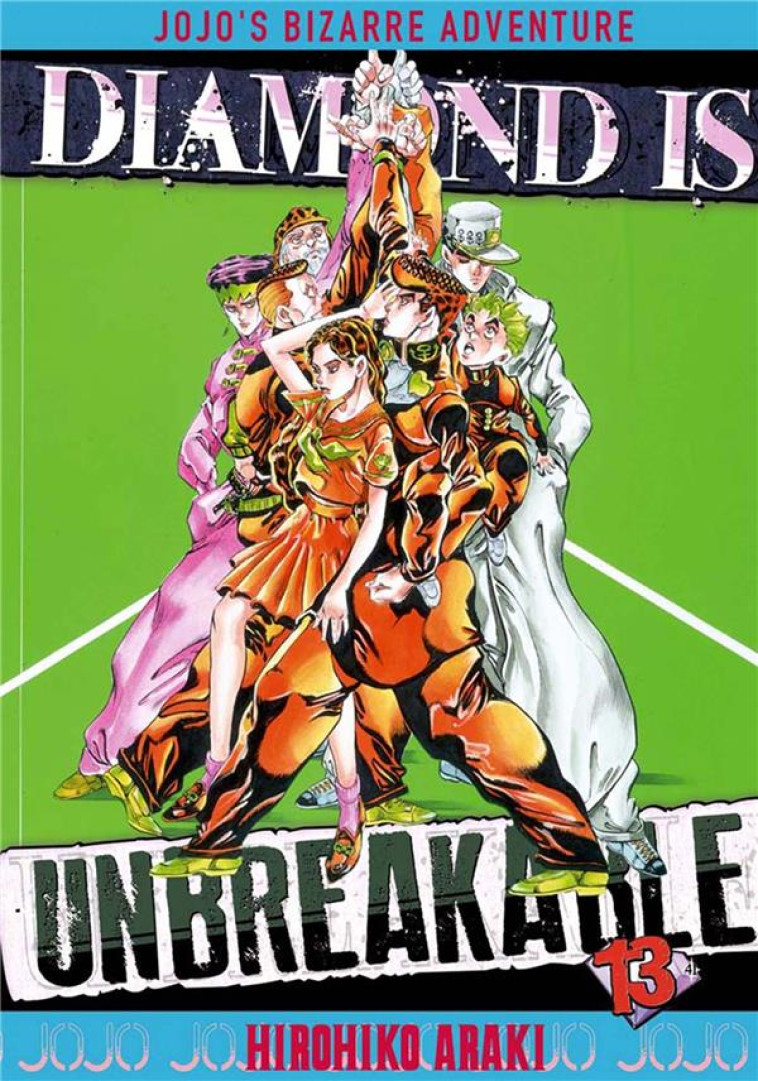 JOJO'S - DIAMOND IS UNBREAKABLE T13 - ARAKI HIROHIKO - Delcourt