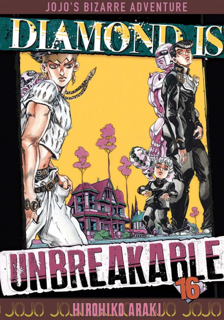 JOJO'S - DIAMOND IS UNBREAKABLE T16 - ARAKI HIROHIKO - Delcourt