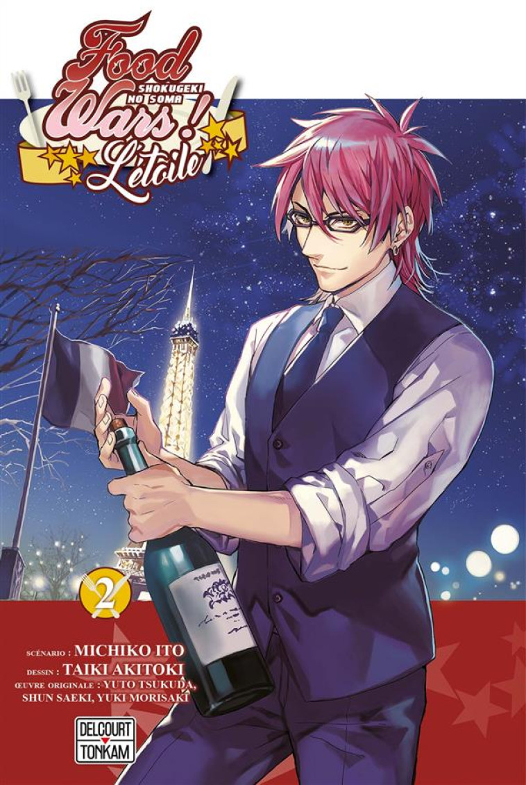 FOOD WARS - L'ETOILE T02 - SAEKI/TSUKUDA - Delcourt