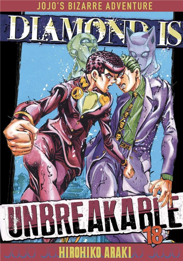 JOJO'S - DIAMOND IS UNBREAKABLE T18 - ARAKI HIROHIKO - Delcourt