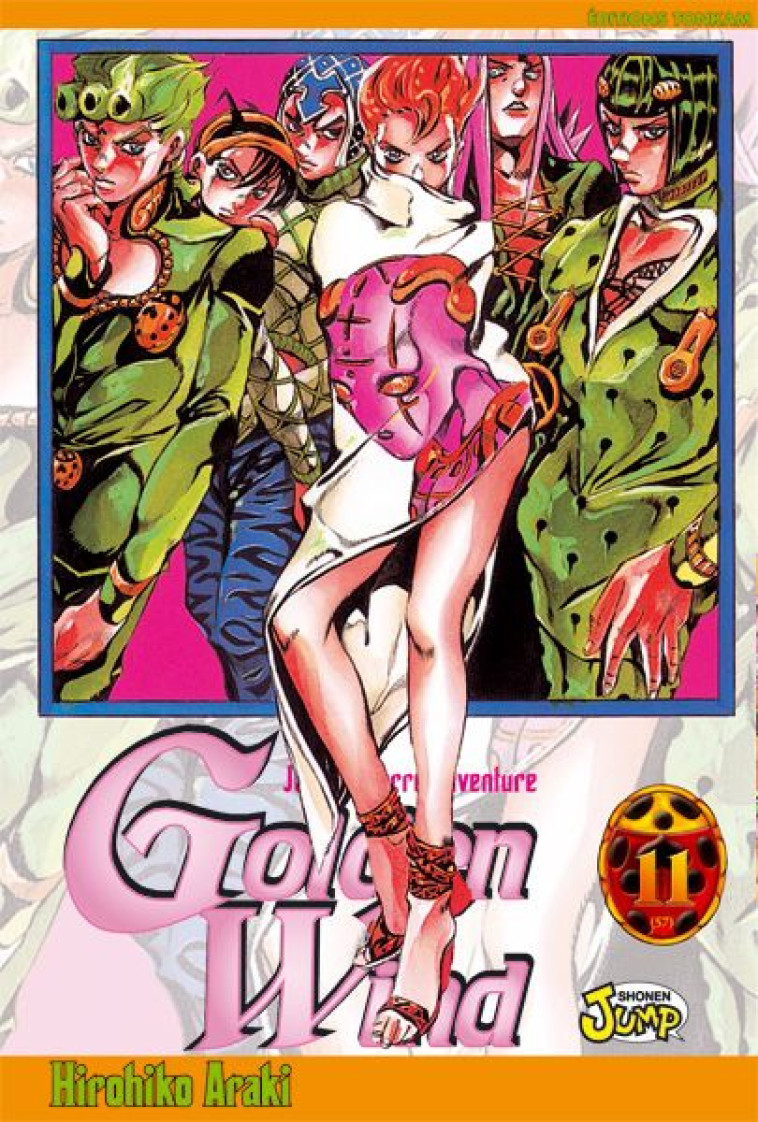 JOJO'S - GOLDEN WIND T11 - ARAKI HIROHIKO - TONKAM