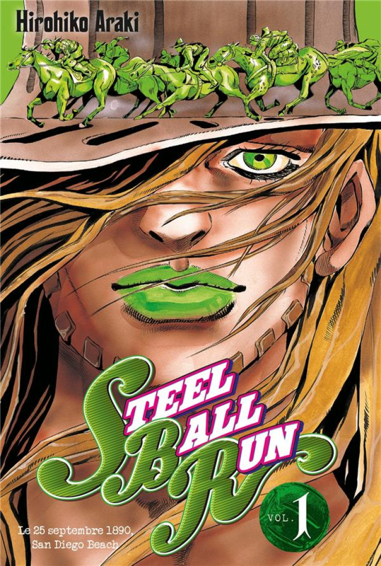 JOJO'S - STEEL BALL RUN T01 - ARAKI-H - Tonkam