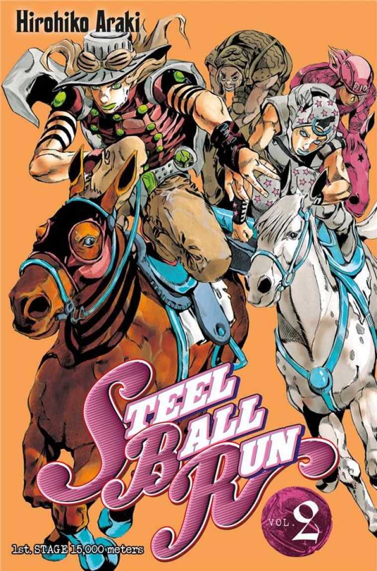 JOJO'S - STEEL BALL RUN T02 - ARAKI-H - Tonkam