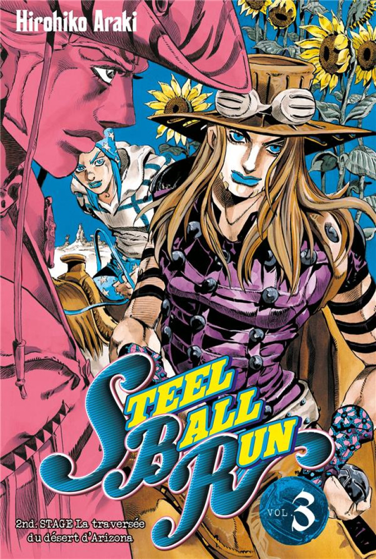 JOJO'S - STEEL BALL RUN T03 - ARAKI-H - Tonkam