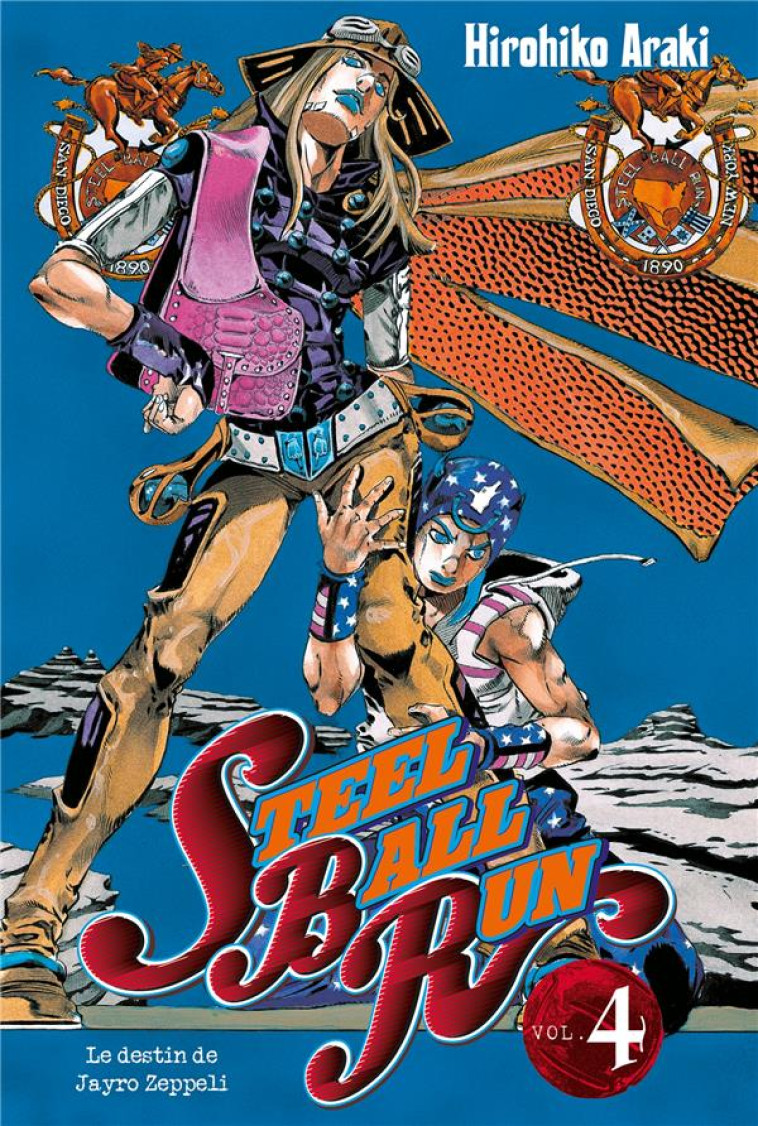 JOJO'S - STEEL BALL RUN T04 - ARAKI HIROHIKO - Tonkam