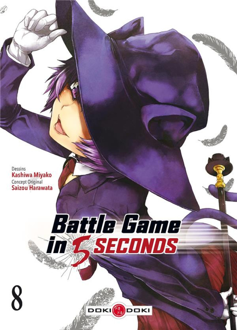 BATTLE GAME IN 5 SECONDS - T08 - BATTLE GAME IN 5 SECONDS - VOL. 08 - HARAWATA/MIYAKO - BAMBOO