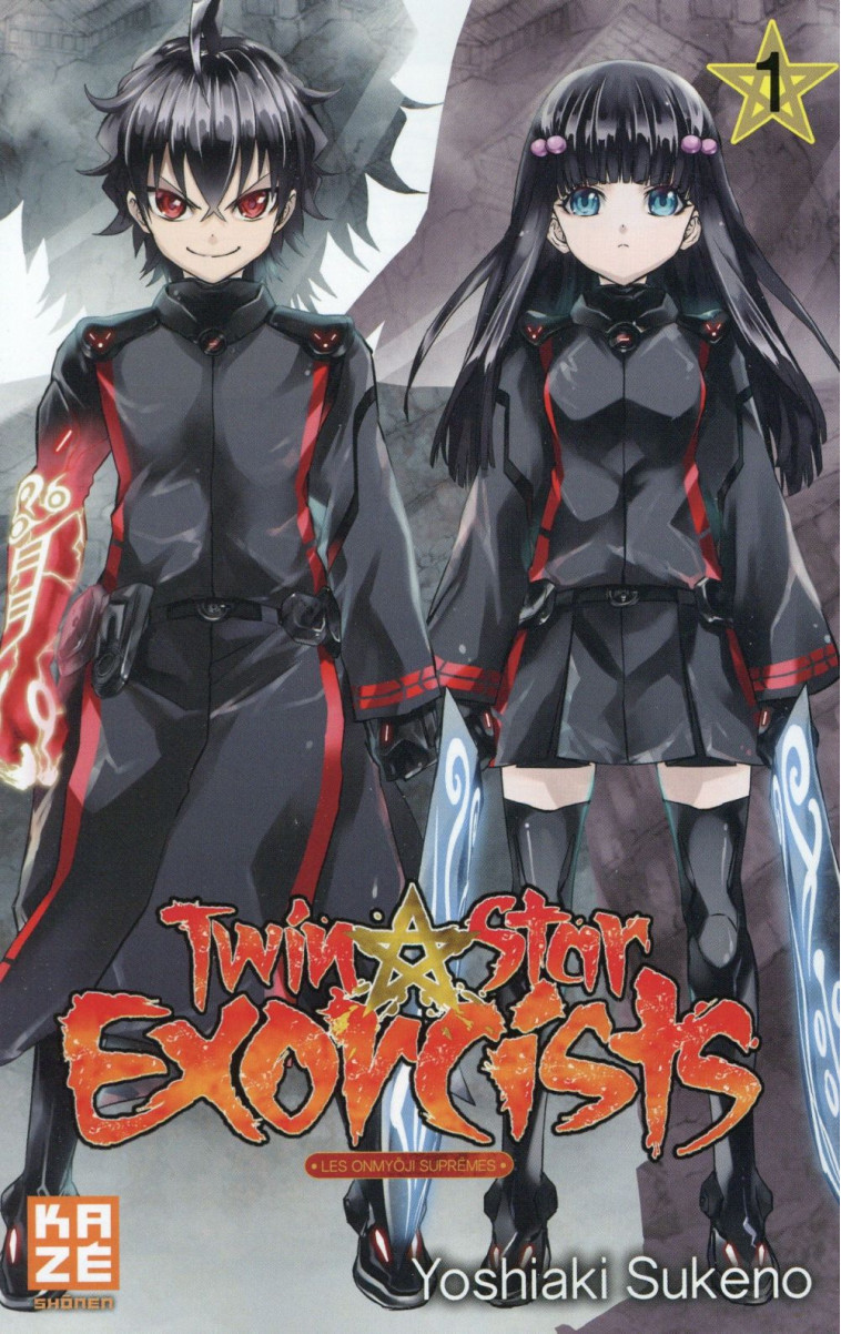 TWIN STAR EXORCISTS T01 - SUKENO YOSHIAKI - Kaze Manga