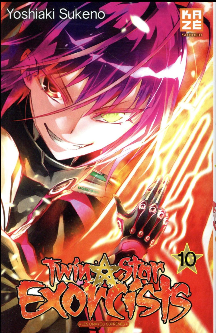 TWIN STAR EXORCISTS T10 - SUKENO YOSHIAKI - KAZE