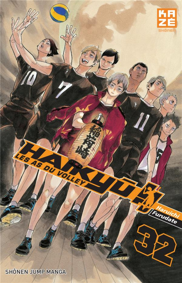 HAIKYU !! - LES AS DU VOLLEY T32 - FURUDATE HARUICHI - KAZE