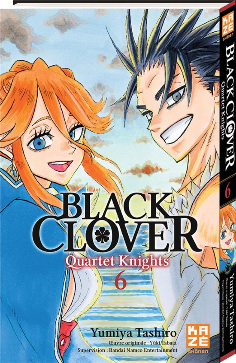 BLACK CLOVER - QUARTET KNIGHTS T06 (FIN) - TASHIRO-Y+TABATA-Y - KAZE