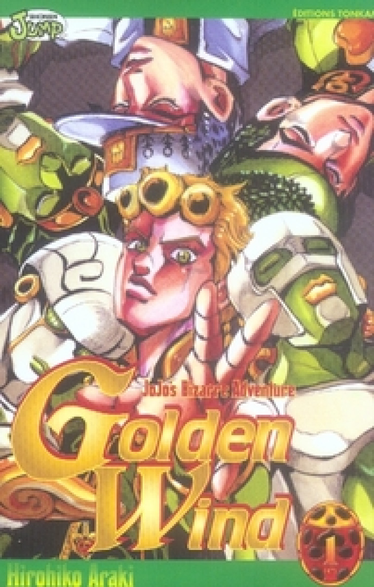 JOJO'S - GOLDEN WIND T01 - ARAKI HIROHIKO - TONKAM